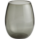 Pangea 16 oz. Gray Stemless Wine Glass