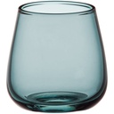 Pangea 13 oz. Blue Stemless Wine Glass
