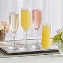Libbey 228 8.5 oz. Stemless Flute Glass