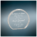 5" x 4 1/2" Clear Round Acrylic