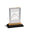 5" x 8" Gold Beveled Impress Acrylic