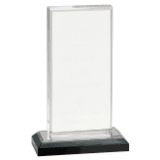 5" x 8" Silver Beveled Impress Acrylic