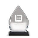 5 1/4" x 6 3/4" Silver Diamond Impress Acrylic