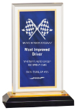 7 1/2" Blue & Gold Royal Impress Acrylic