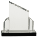 7" x 7" Silver Beveled Post Impress Acrylic