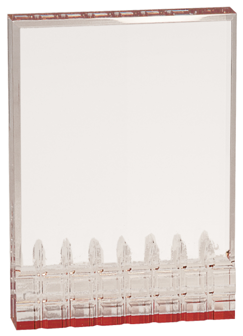 5" x 7" Red Mirage Acrylic