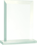 7 3/4" Rectangle Jade Glass Award