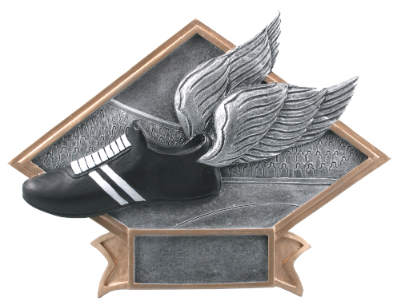 8 1/2" x 6" Track Diamond Plate Resin