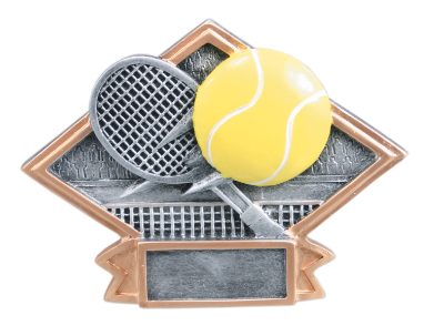 6" x 4 1/2" Tennis Diamond Plate Resin