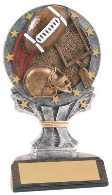6 1/4" Football All Star Resin