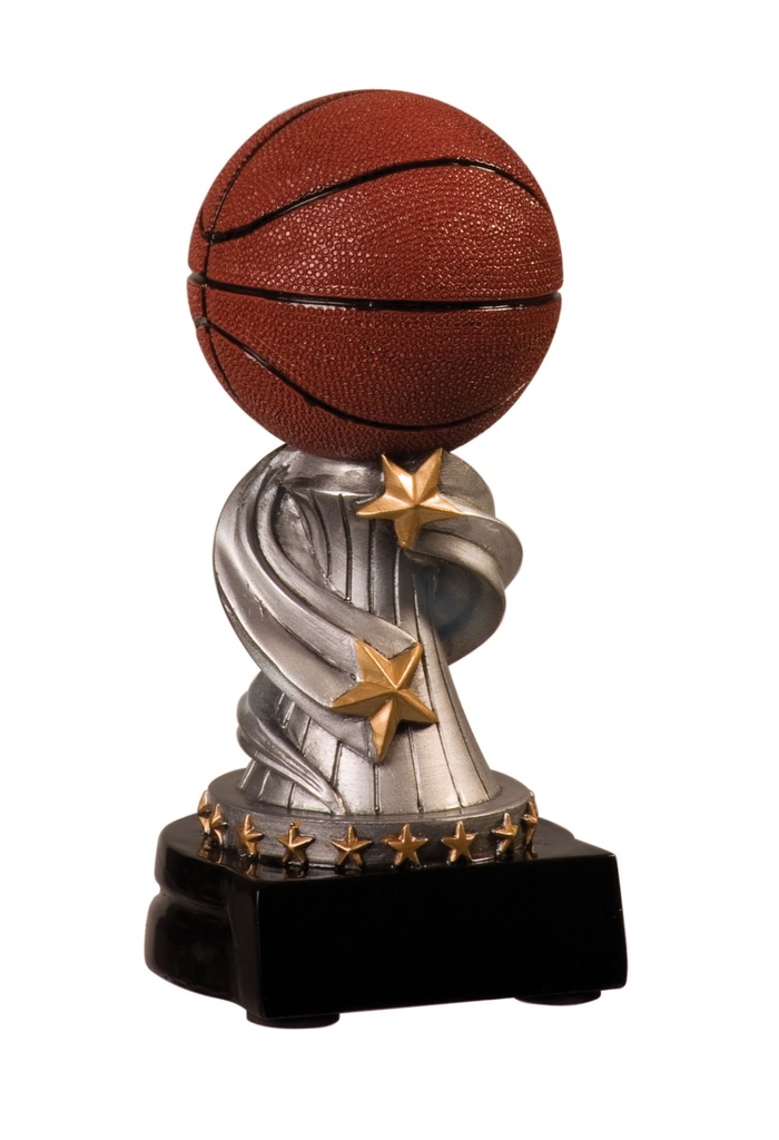 5 3/4" Basketball Encore Resin