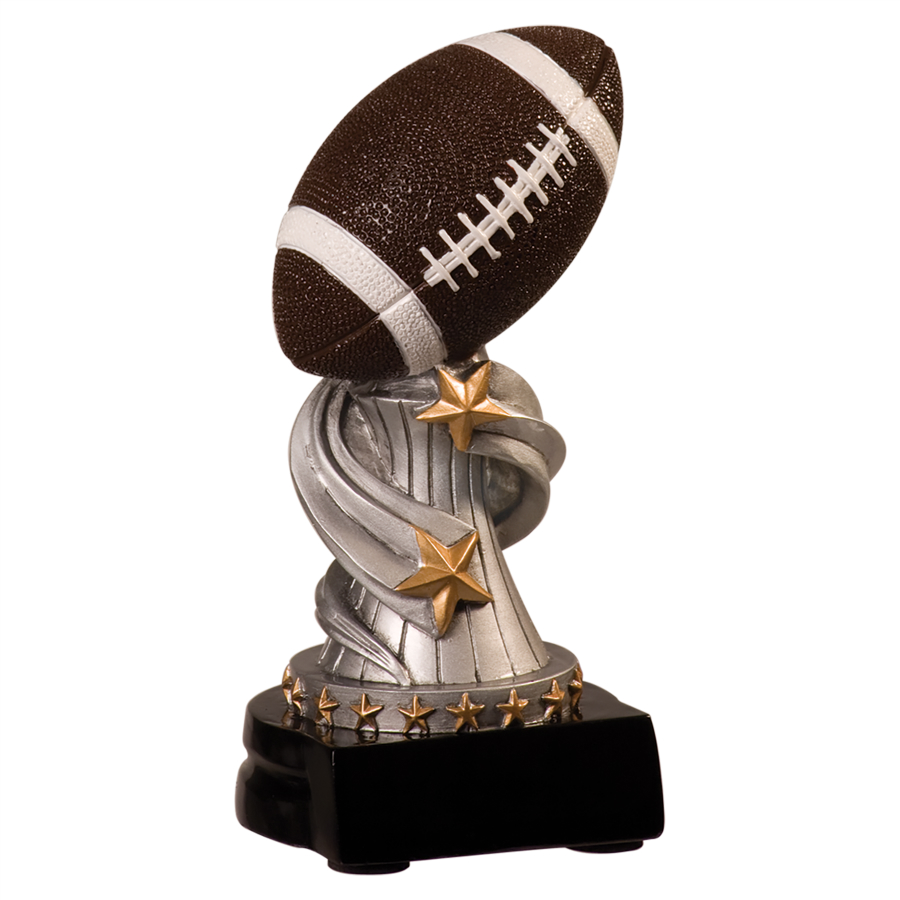 6" Football Encore Resin