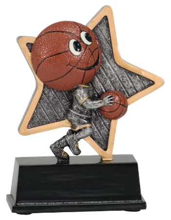 5" Basketball Little Pal Resin