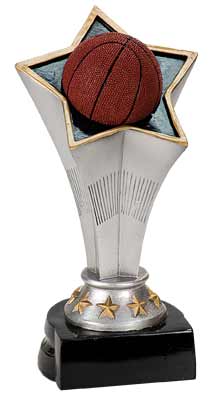 7" Basketball Rising Star Resin