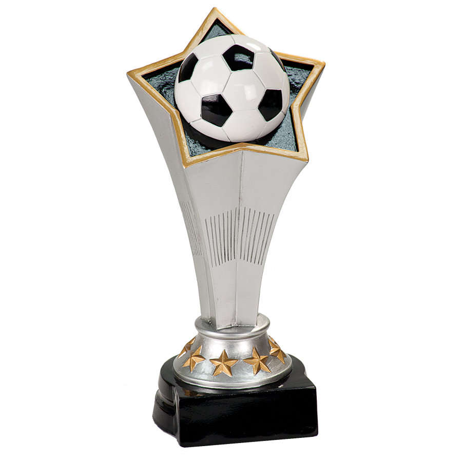 8 3/4" Soccer Rising Star Resin
