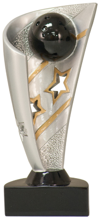 7" Bowling Banner Resin