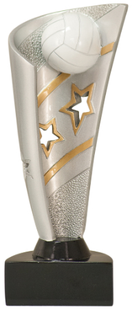 8 1/2" Volleyball Banner Resin