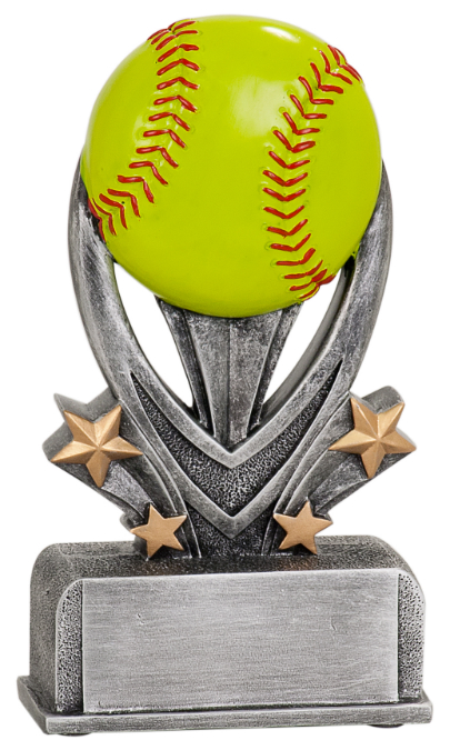 7" Softball Varsity Sport Resin