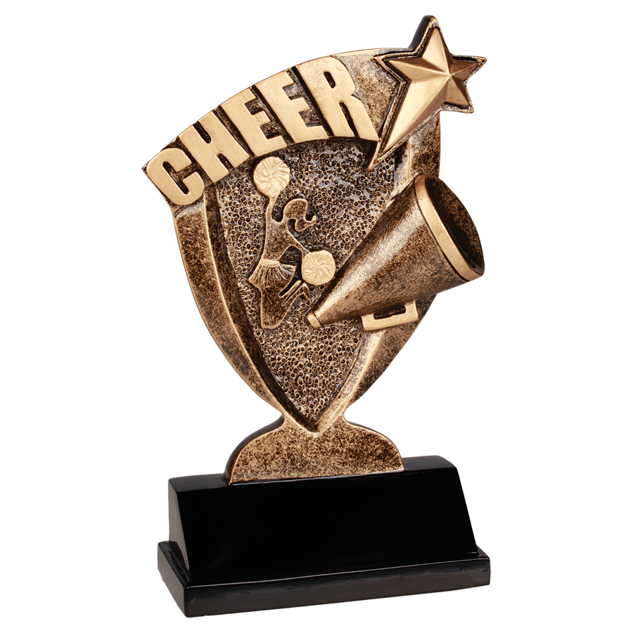 6" Cheer Broadcast Resin