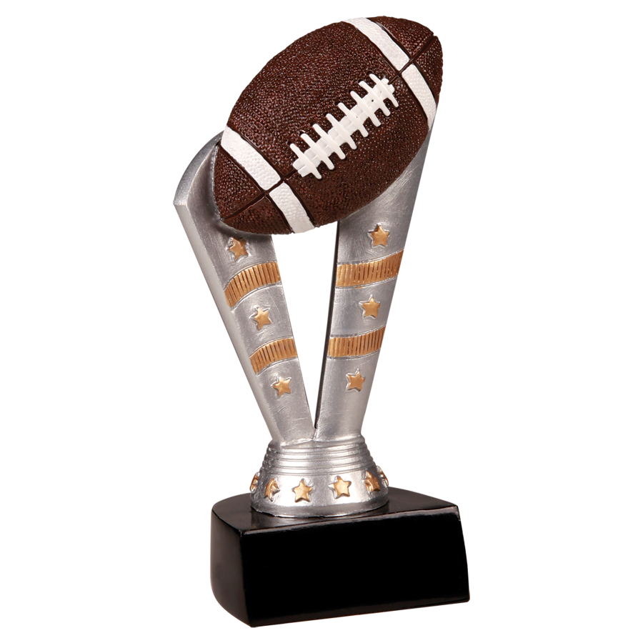 6 1/2" Fanfare Football Resin