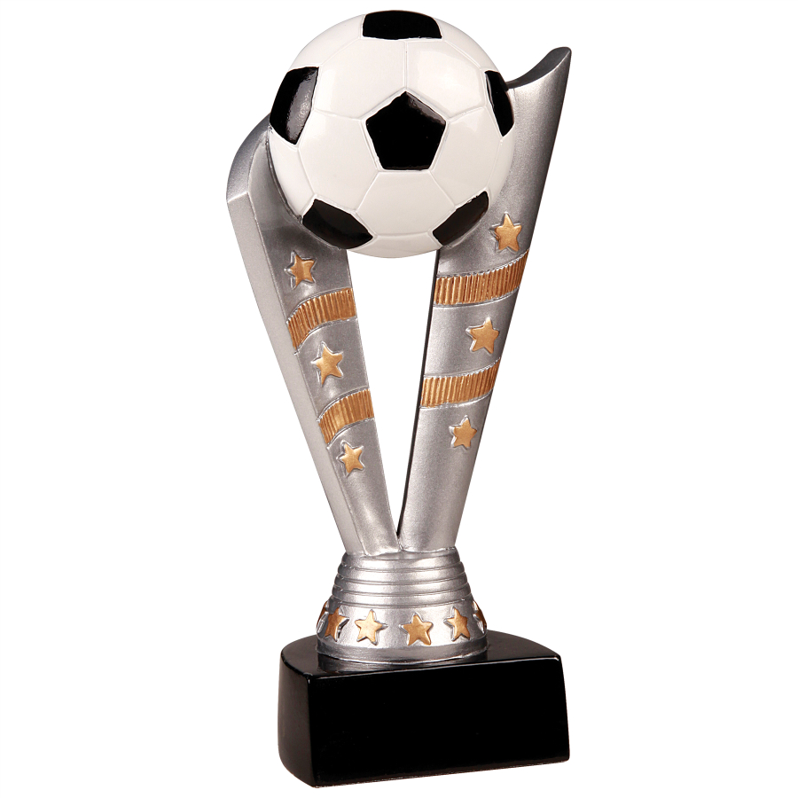 8" Fanfare Soccer Resin