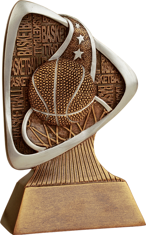 5 1/2" Basketball Triad Resin
