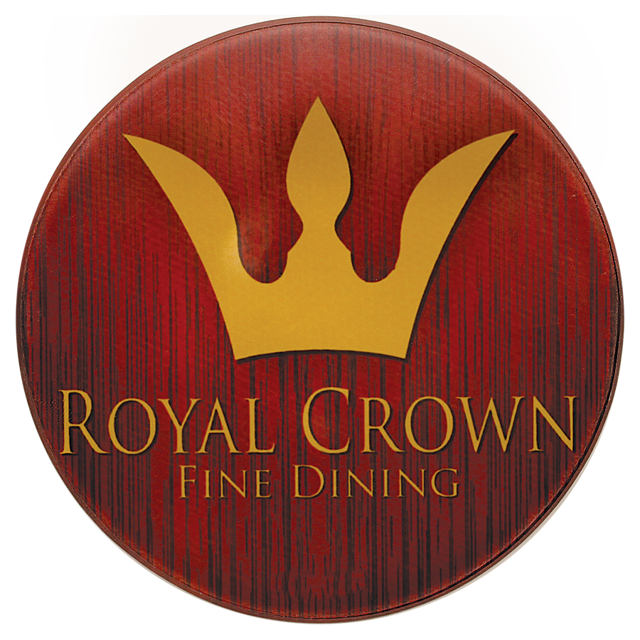 4" Sublimatable Round Glass Coaster