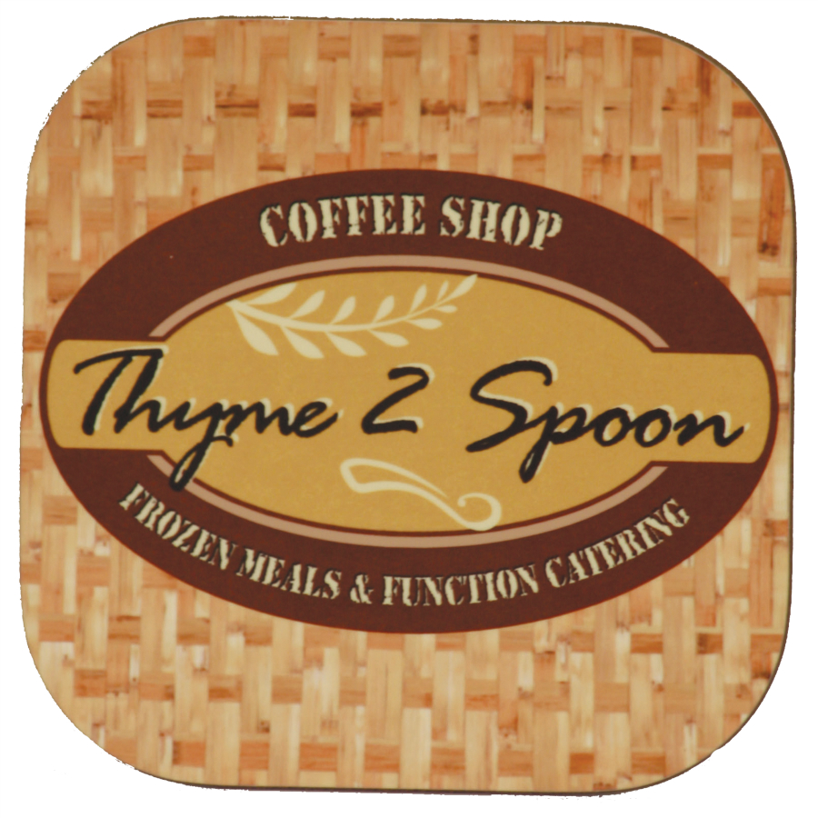 4" x 4" Gloss White Unisub Hardboard Square Sublimatable Coaster