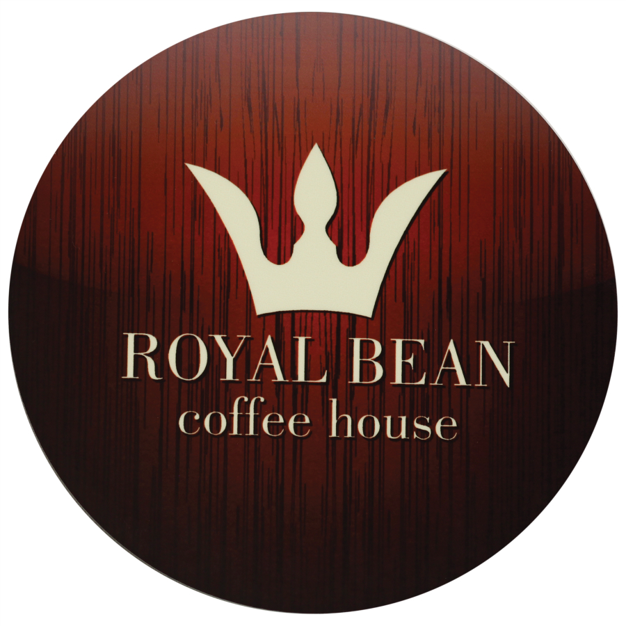 3.75" Gloss White Unisub Hardboard Round Coaster with Cork Back