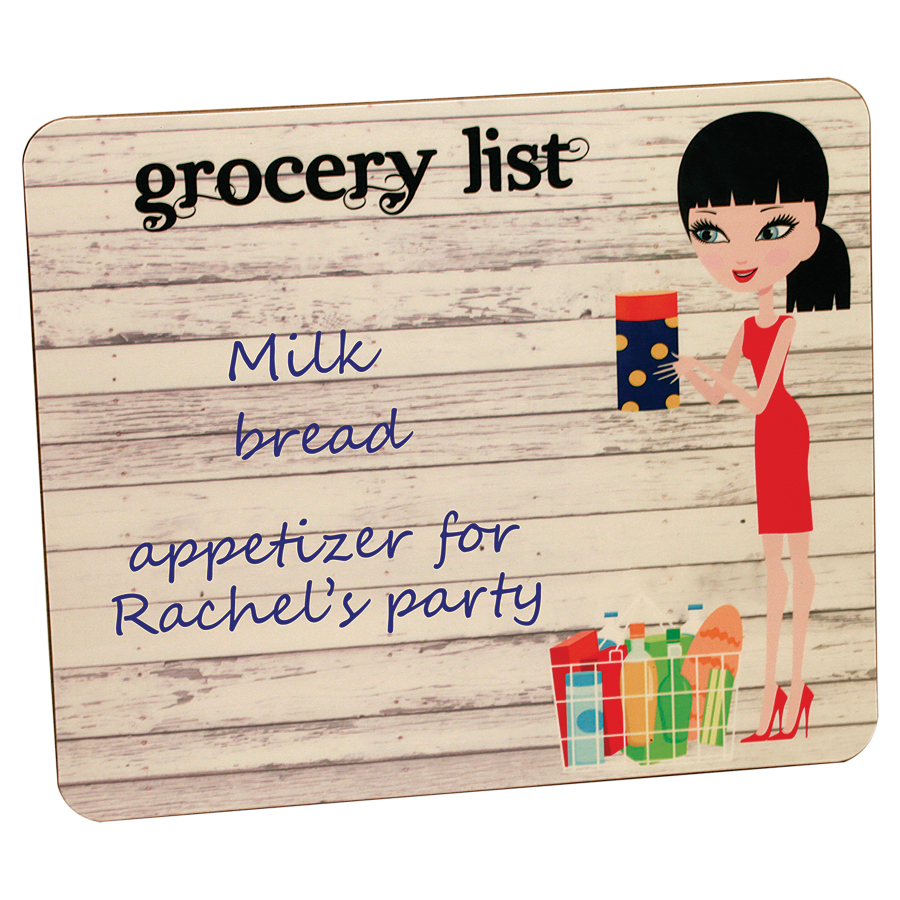 7.5" x 9" Unisub Sublimatable Hardboard Panel with Radius Corners