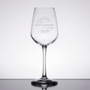 Libbey 7516 Vina 12.5 oz. Diamond Balloon Tall Wine Glass