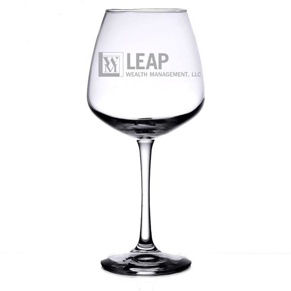Libbey 7515 Vina 18.25 oz. Diamond Balloon Tall Wine Glass