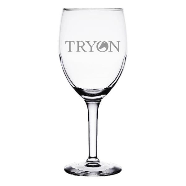 Deep Etched or Laser Engraved Libbey 8464 Citation 8 oz. Wine Glass