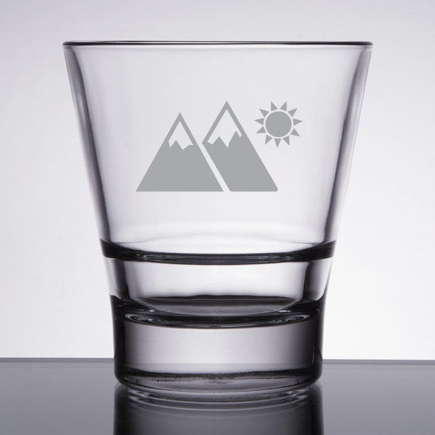 Libbey 15712 Endeavor 12 oz. Stackable Rocks / Double Old Fashioned Glass