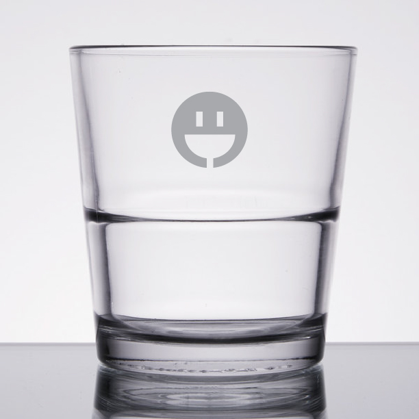 Libbey 15769 Restaurant Basics 12 oz. Stackable Rocks / Double Old Fashioned Glass