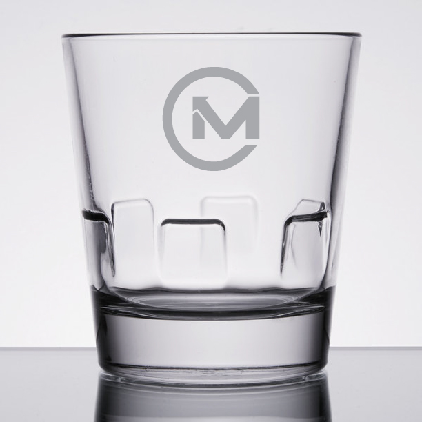 Libbey 15963 Optiva 12 oz. Stackable Rocks / Double Old Fashioned Glass