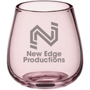 Pangea 13 oz. Mauve Stemless Wine Glass