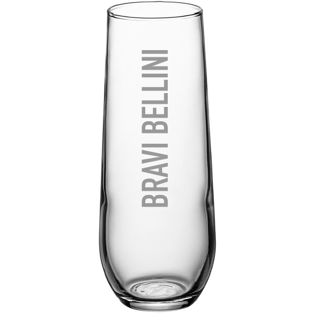 Libbey 228 8.5 oz. Stemless Flute Glass
