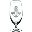 Acopa 10 oz. Stemmed Pilsner Glass