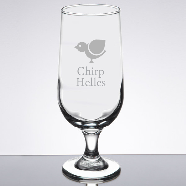 Libbey 3730 Embassy 14 oz. Stemmed Pilsner Glass