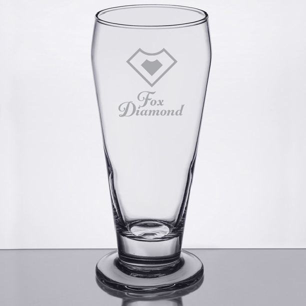 Libbey 3812 12 oz. Footed Pilsner Glass