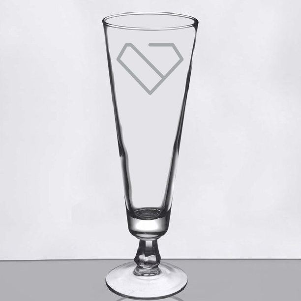 Libbey 6425 10 oz. Footed Pilsner Glass