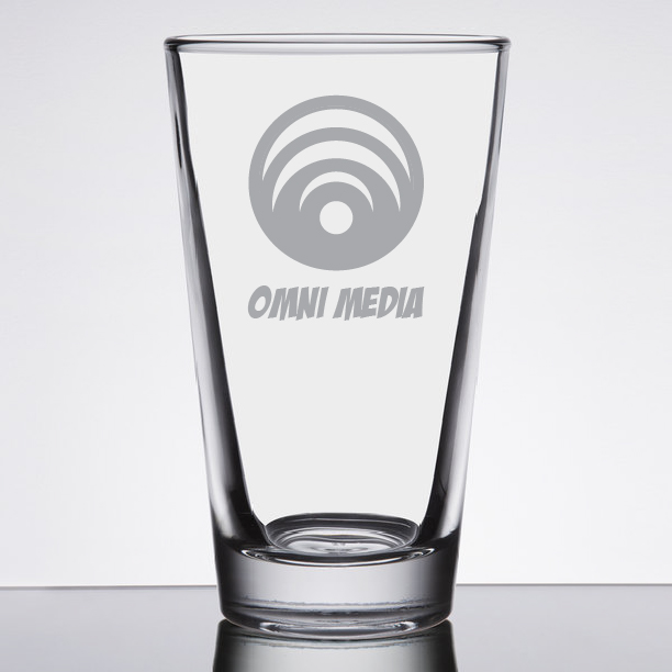 Libbey Restaurant Basics 14 oz. Rim Tempered Mixing Glass