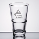 Libbey Restaurant Basics 14 oz. Rim Tempered Stackable Mixing Glass