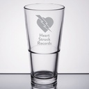 Libbey Restaurant Basics 20 oz. Rim Tempered Stackable Mixing Glass