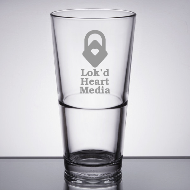 Libbey Restaurant Basics 22 oz. Rim Tempered Stackable Mixing Glass