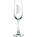 Acopa Covella 7.5 oz. Flute Glass