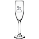 Libbey 3796 Embassy 6 oz. Tall Flute Glass
