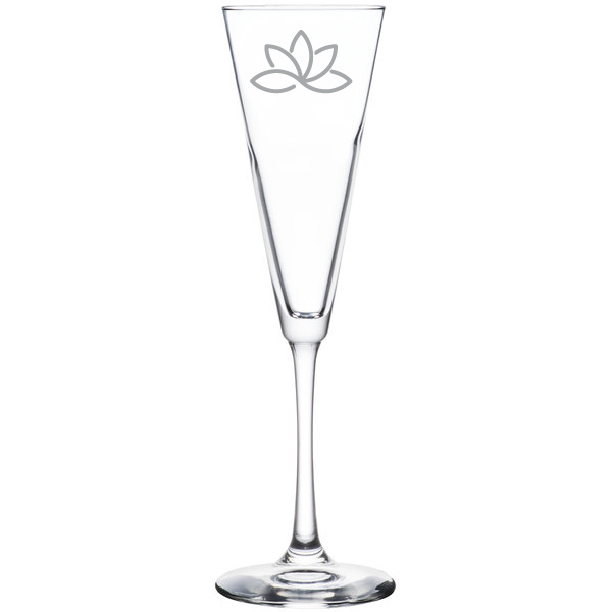 Libbey 7552 Vina 6.5 oz. Trumpet Flute Glass