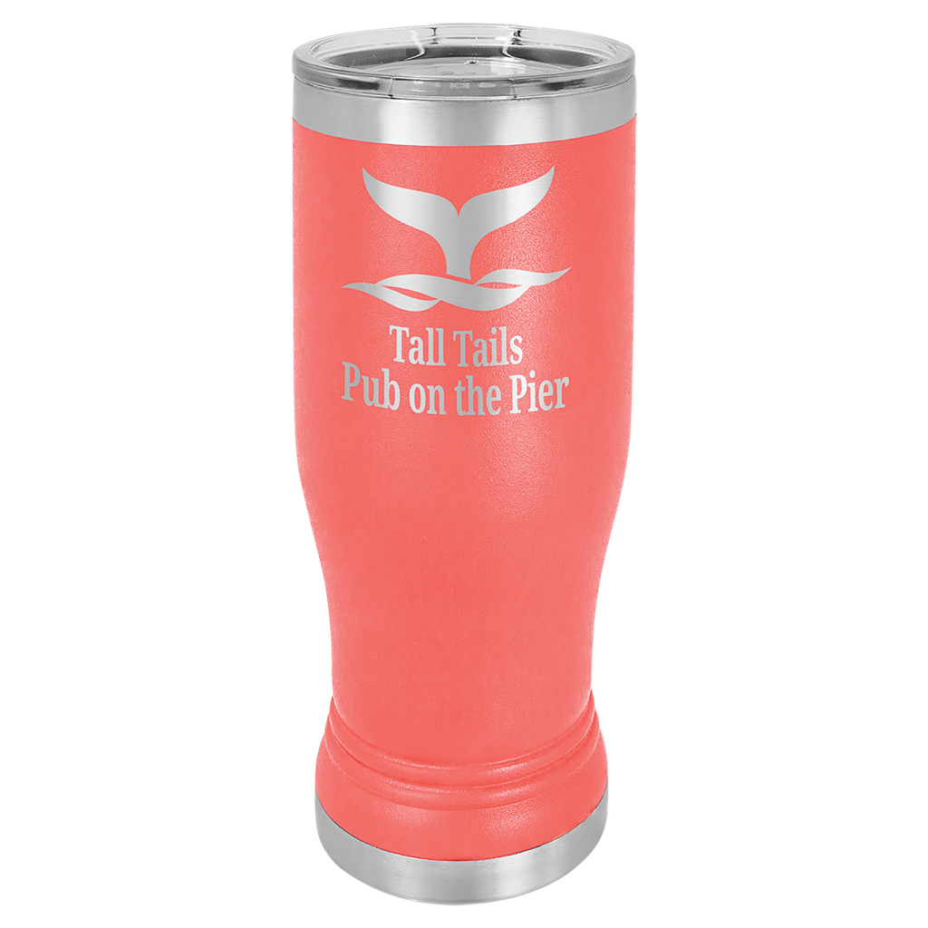 Coral 14 oz. Polar Camel Pilsner w/Clear Lid